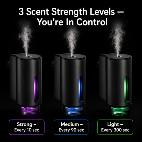 Smart Car Aroma Diffuser – Long-Lasting Fresh Scent for Your Car