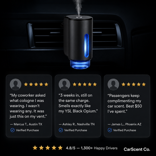 Smart Car Aroma Diffuser – Long-Lasting Fresh Scent for Your Car