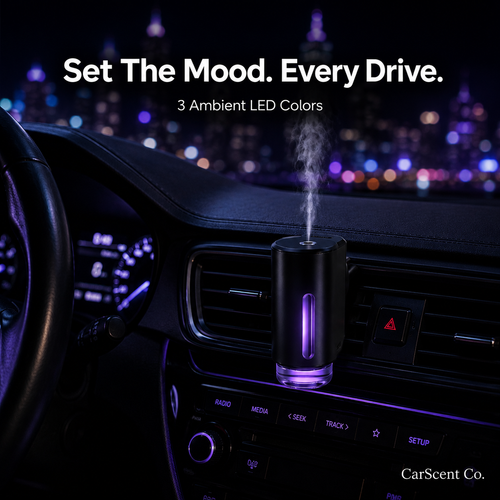 Smart Car Aroma Diffuser – Long-Lasting Fresh Scent for Your Car